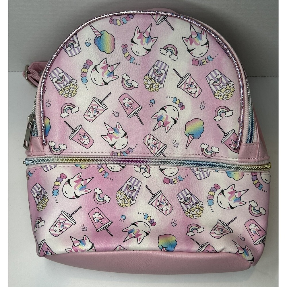 OMG Accessories Ms. Gwen's Mini Unicorn Popcorn Backpack EUC